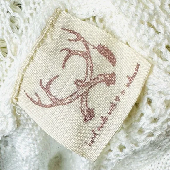 EUC Spell & the Gypsy Collective White Leila off the Shoulder Mini Dress - Picture 16 of 17